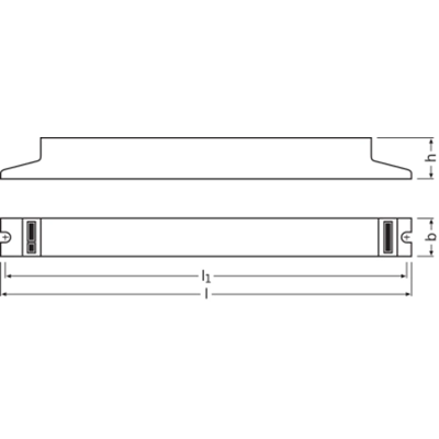 Ballast électronique QT-FIT8 2x58