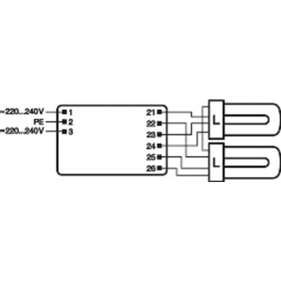 Ballast électronique QTP-DL