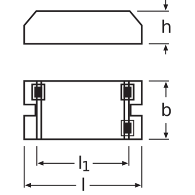 Ballast électronique W QT-ECO