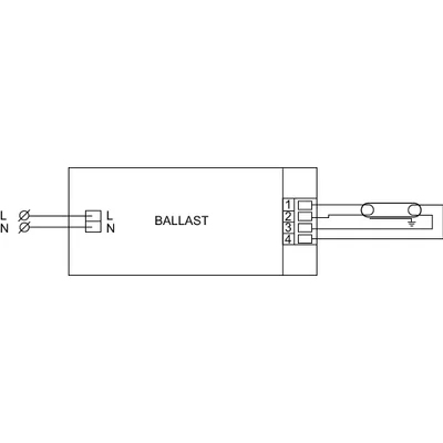 Ballast HF-M BLUE 114 LH TL/PL-S/PL-C 230-240V