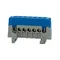 Bande de protection ZPI 7 modules 7x16mm2 - bleue IP20
