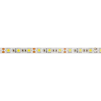 Bande LED 5050, 300 LED blanc chaud, 72 W, sans gel, 10 mm, rouleau de 5 m