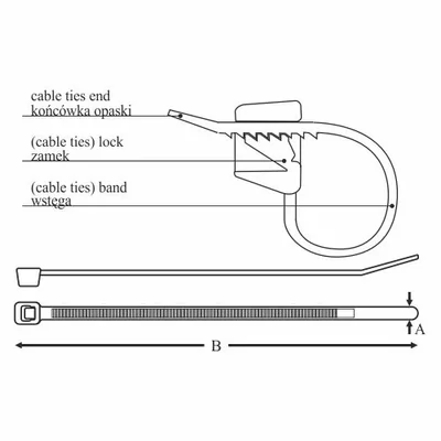 Bandeau noir OZG 45-300 GRIS / GRIS neuf