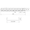 Bandeja portacables NKZI 50X62X1.25 S (2/16/704 m)