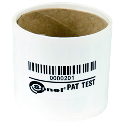 Barcode stickers on a roll of 100