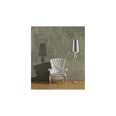 BAROCO Floor lamp E27 IP20 silver