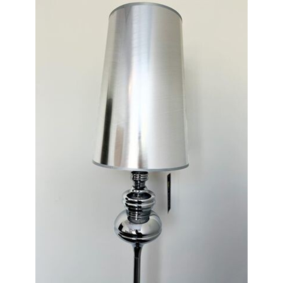 BAROCO Lampa podłogowa E27 IP20 srebrna