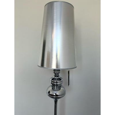 BAROCO Lampa podłogowa E27 IP20 srebrna