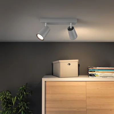 Barra/tubo PAISLEY in alluminio 2xNW Illuminazione spot