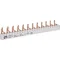 Barre omnibus à broches isolées SKN0021/10 10 mm² (pour disjoncteurs KZS-1M ou ETIMAT 1N)