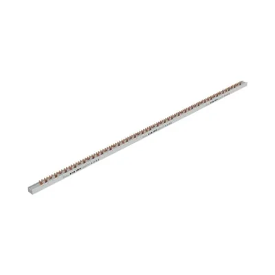 Barre omnibus de connexion GVK-16/3P+3N-6TE 80 A 3P + 3N de 1 m de long pour découpe