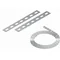 Barre plate dans le ruban, longueur 50 mm, largeur 25 mm