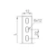 Barre plate PLD12/2
