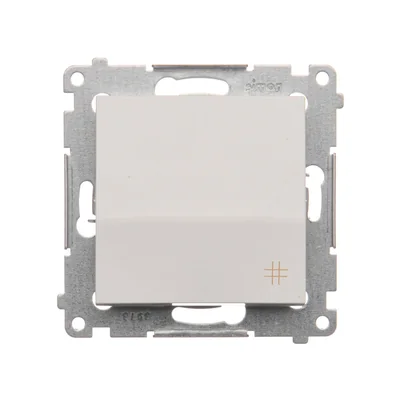 Barrette de liaison (module) 16A 250V bornes à vis blanc