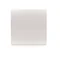Bascule simple pour interrupteurs/boutons, blanc