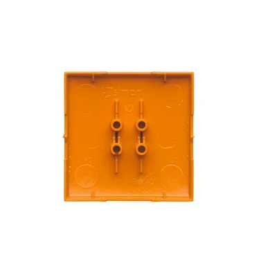 Bascule simple pour interrupteurs/boutons, orange