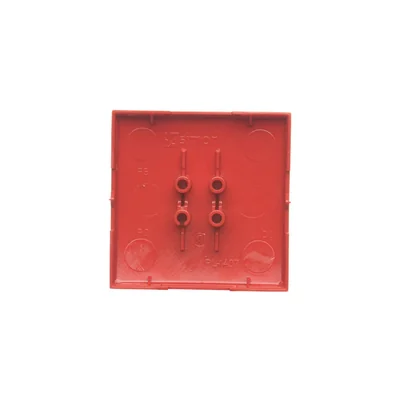 Bascule simple pour interrupteurs/boutons, rouge