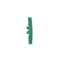 Bascule simple pour interrupteurs/boutons, vert