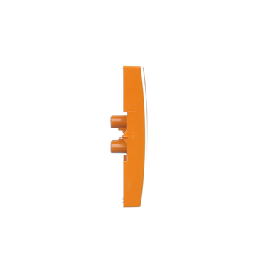 Bascules pour interrupteurs/boutons-poussoirs doubles, orange