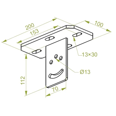 Base a soffitto, PUDH N