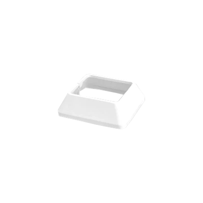 Base cover for double-sided ALC columns/mini-columns, spare element pure white