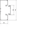 base de canal en PVC tehalit.BRP 65x170, blanche