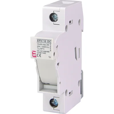 Base de fusible EFH 10 DC 1P DC