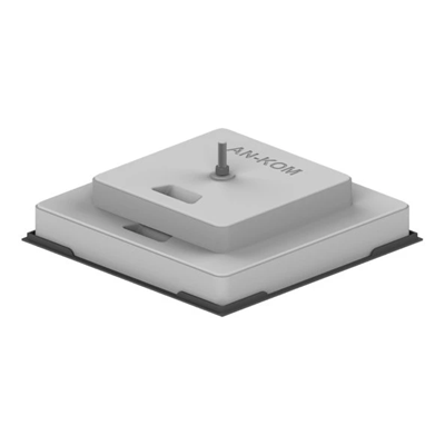 Base de hormigón para mástiles 1x50 1x35cm 1 agujero
