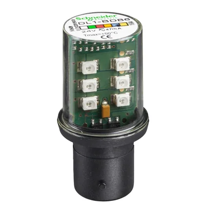 Base de montaje Harmony XVB LED azul 24V BA 15D