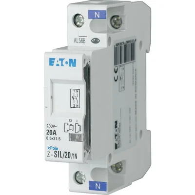 Base fusibile per inserti cilindrici, Z-SIL/32/1