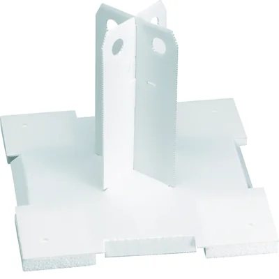 Base / gabarit pour le système de coffrage PP 350x350mm