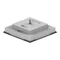 Base in cemento per pali 1x50 1x35cm 1 foro
