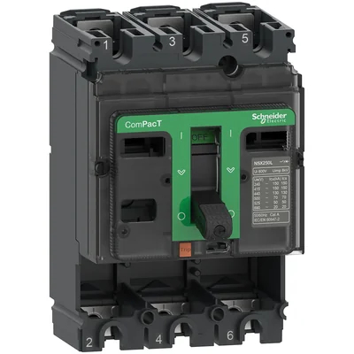 Base para interruptor automático, ComPacT NSX, NSX160F, 3P, 36kA