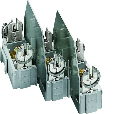 Base portafusibile NH00 3P 125A