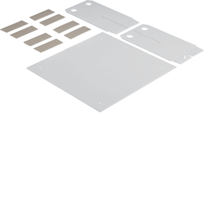 Base / template for the 350x350mm PP formwork system