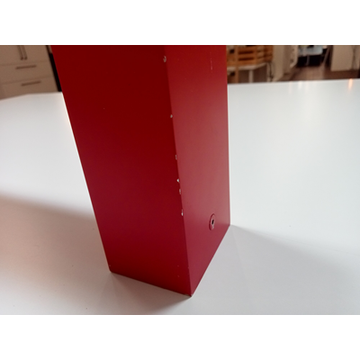 Baset Exhibition wall lamp red mat