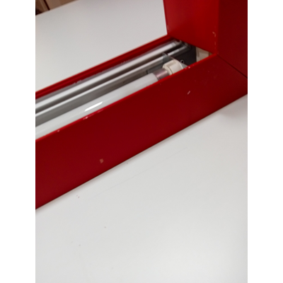 Baset Exhibition wall lamp red mat