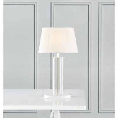 BASTIA Lampe à poser blanche