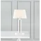 BASTIA Lampe à poser blanche