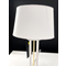 BASTIA Lampe à poser blanche
