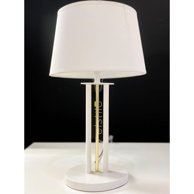 BASTIA Lampe à poser blanche