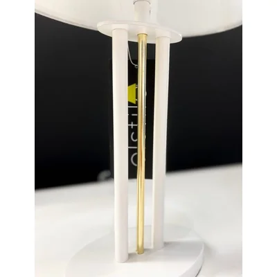 BASTIA Weiße Tischlampe
