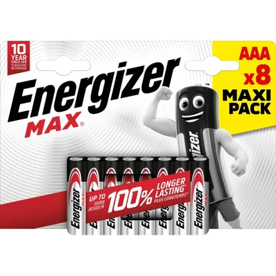 Батарейка ENERGIZER MAX AAA LR3/8