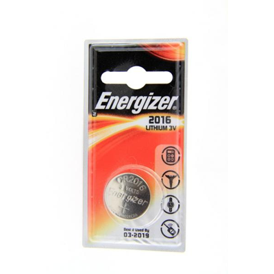 Батарея CR2016 літієва Energizer LITHIUM 3V