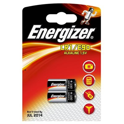 Батарея LR1 / N / E90 alkaline Energizer ALKALINE 1.5V 2шт