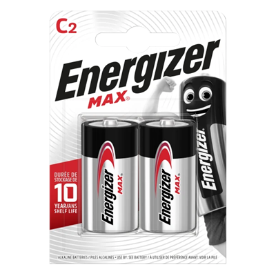 Батарея LR14 / C alkaline Energizer MAX 1.5V 2шт