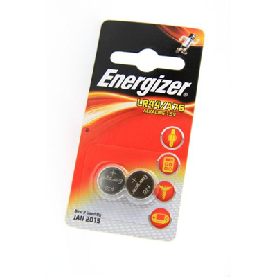 Батарея LR44 / A76 лужна Energizer ALKALINE 1.5V 2шт.