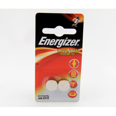 Батарея LR44 / A76 лужна Energizer ALKALINE 1.5V 2шт.