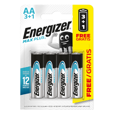 Bateria AA / LR6 alkaliczna Energizer MAX PLUS 1,5V 4szt