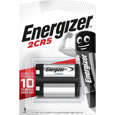 Batería de litio 2CR5 para cámaras Energizer LITHIUM 6V